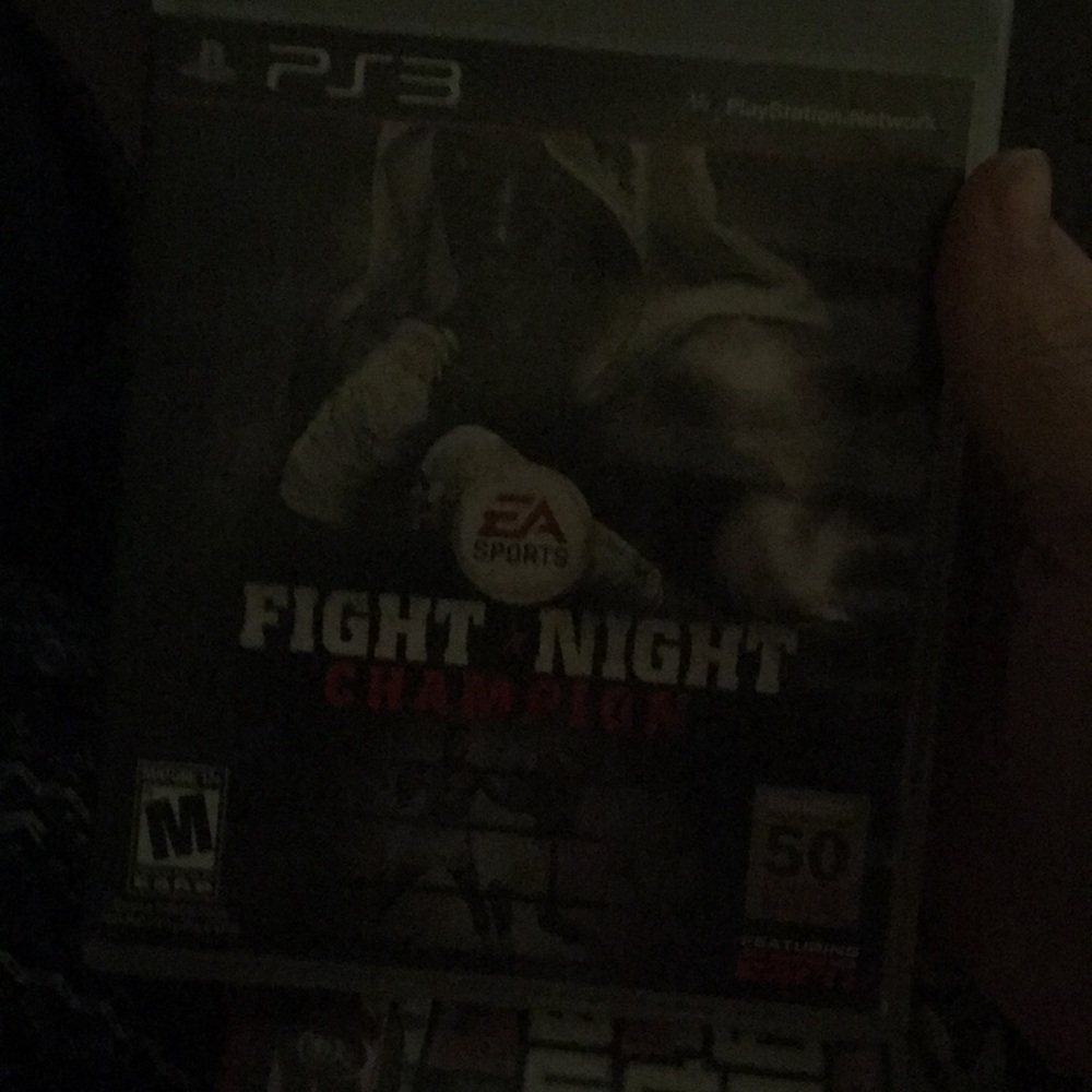 PS3 game  of fight night